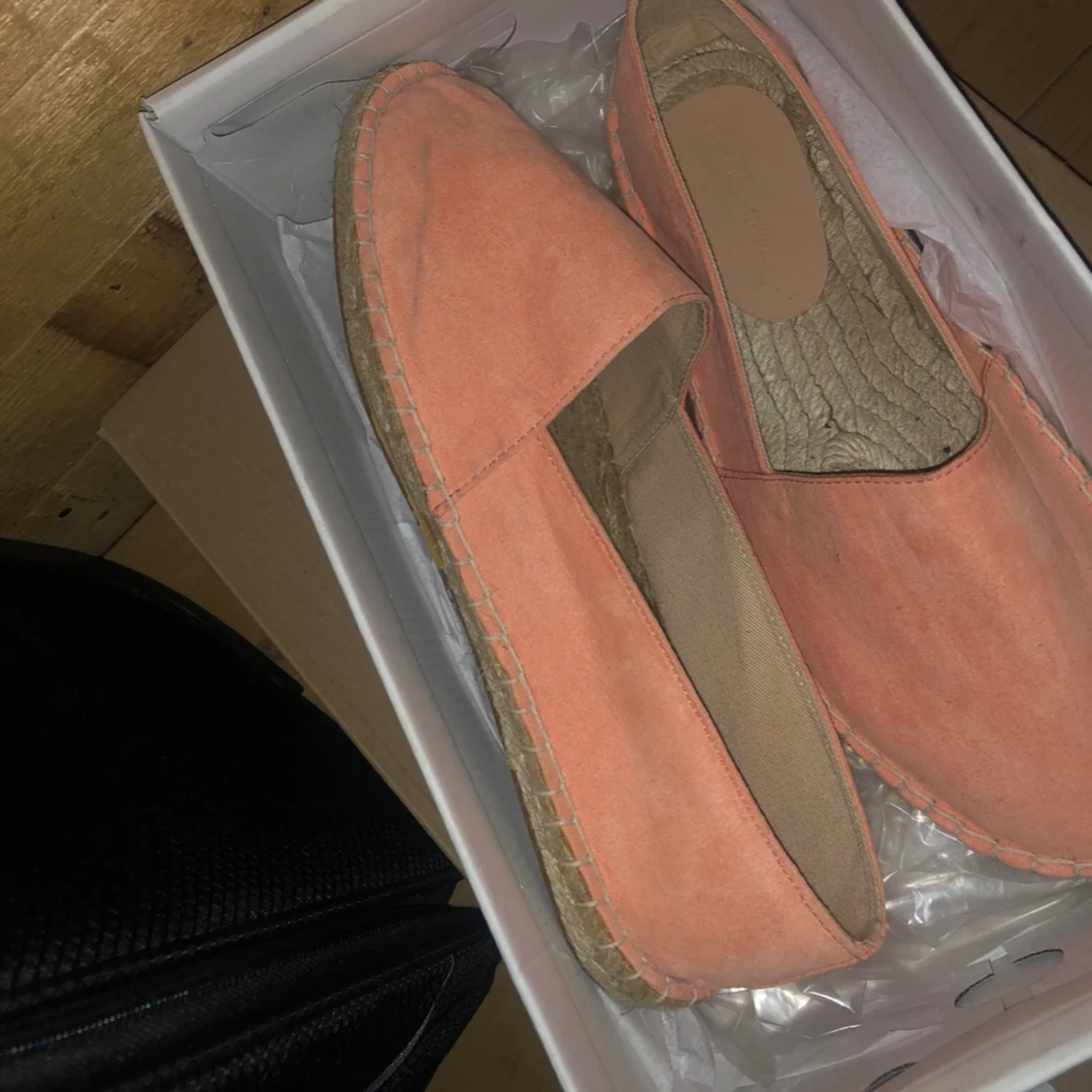 Espadrillos i läder - 90