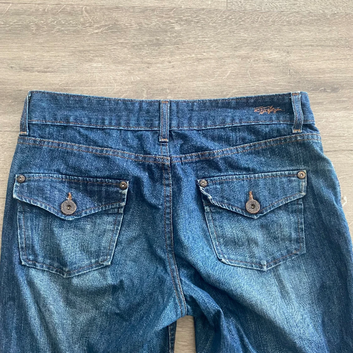 Lågmidjade jeans
