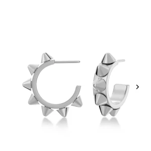 Edblad örhängen - ”Peak Creoles S Steel” örhängen från edblad. Säljer då de inte kommer till användning längre. Nypris 399kr💗