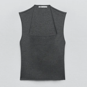 Zara topp - Mörkgrå topp i storlek S.