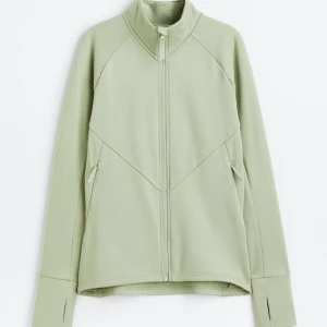 Ljusgrön träningsjacka S - Fräsch ljusgrön träningsjacka från H&M, använd 1 gång så i fint skick!