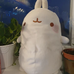 Molang plushie - Söt plushie cirka 35 cm hög❤️