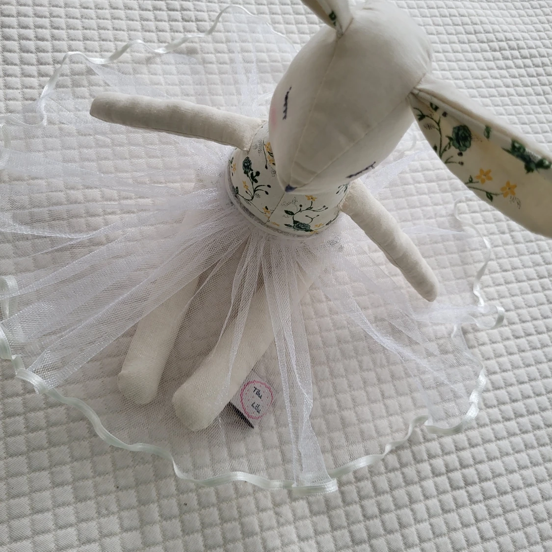 Handgjord Tilu Lilu kanin,mjuk leksak för Påskpresent - 90