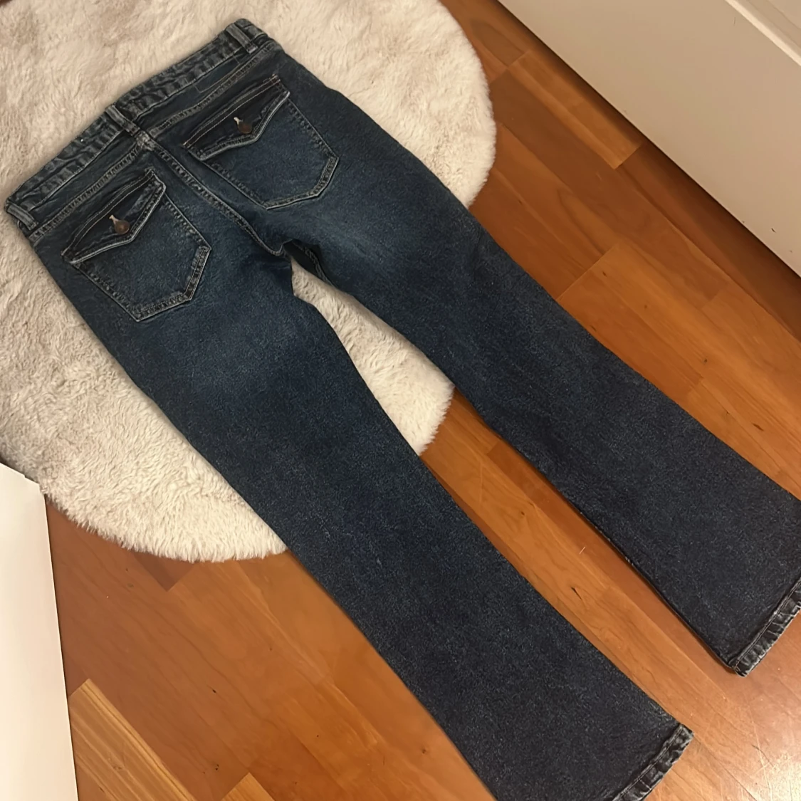 Bootcut jeans lågmidjade 