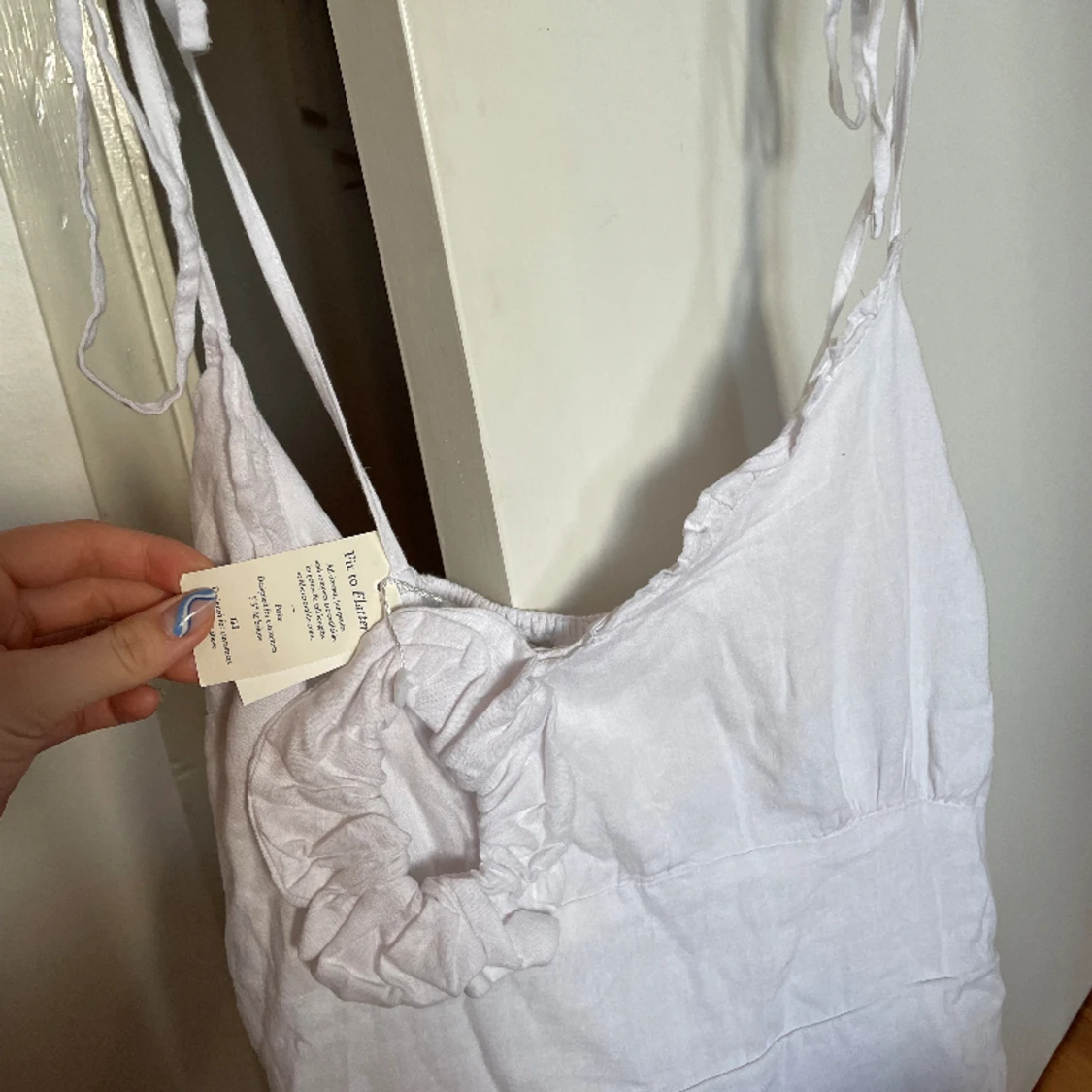 Vit studentklänning - 91