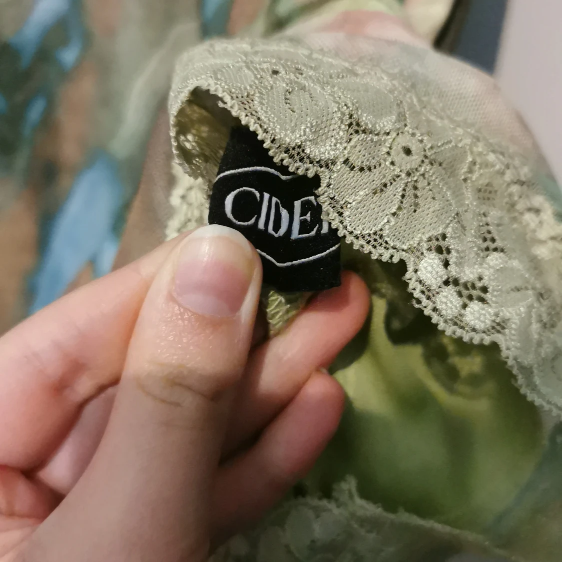 Vårig Cider Klänning  - 91