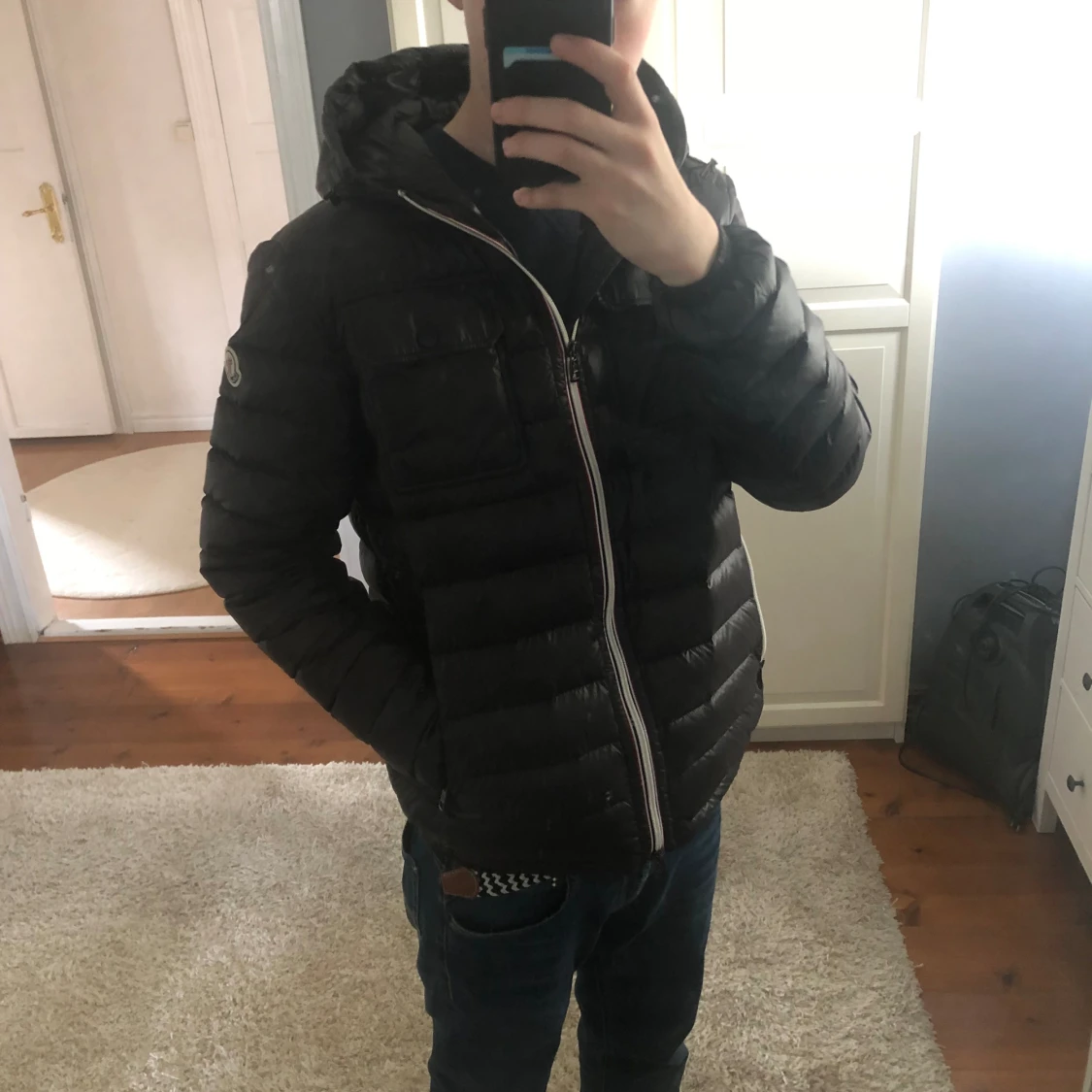 Moncler Jacka Svart - 90