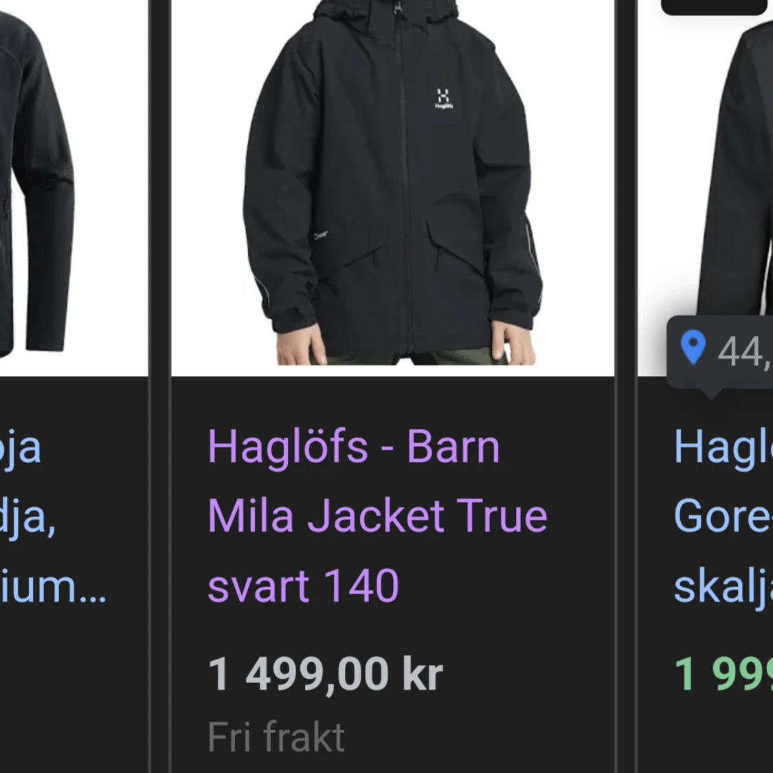 Säljer helt ny Haglöfs jacka för 699 kr - 92