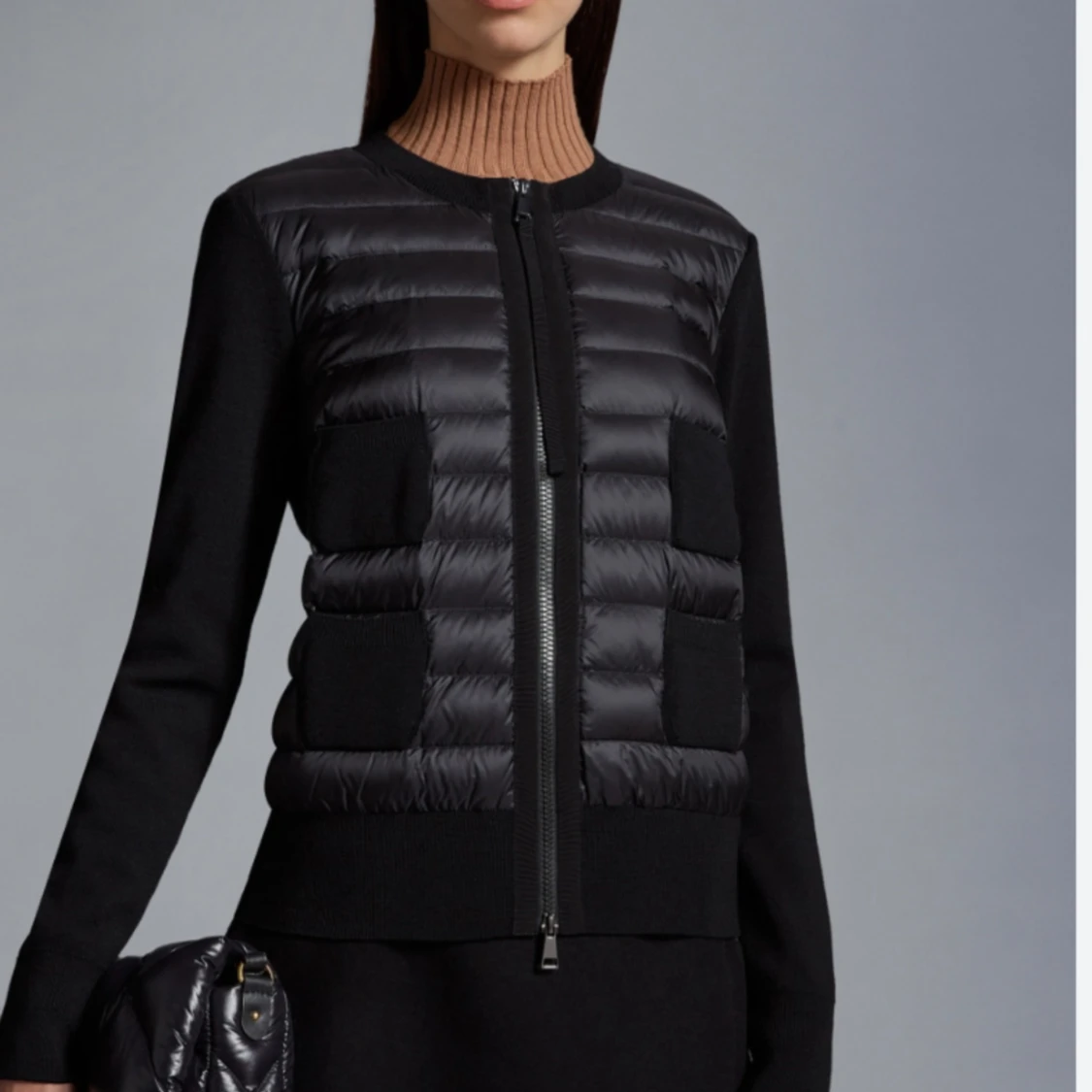 Monclear cardigan svart (dam)