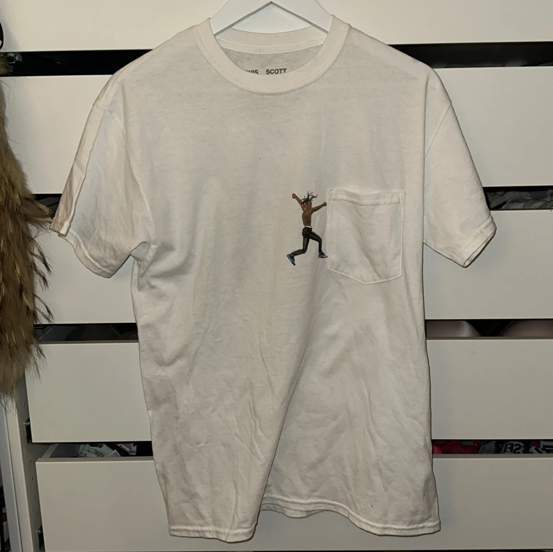 Travis scott x Virgil Abloh Astroworld 2018 t shirt