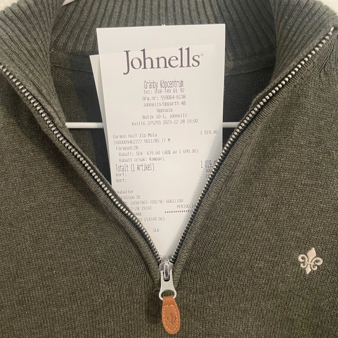 Morris Half-zip - 92
