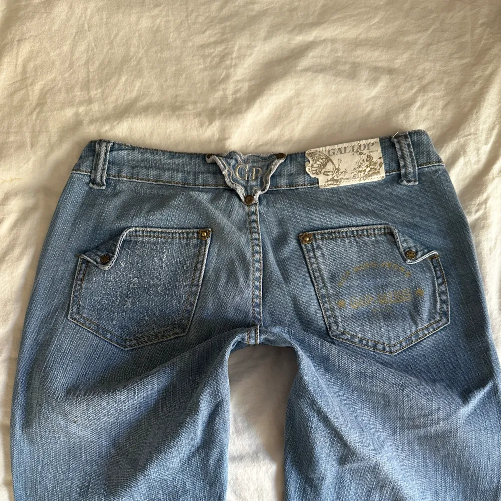 Vintage från Gallop💓midja 38 innerben 85 jae 165. Jeans & Byxor.