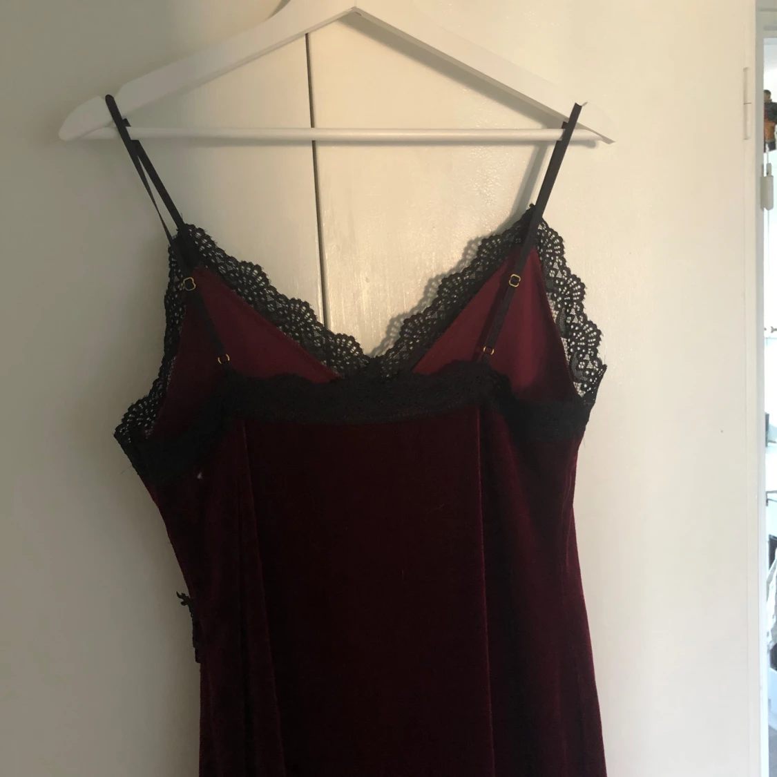 Sammet klänning - 90