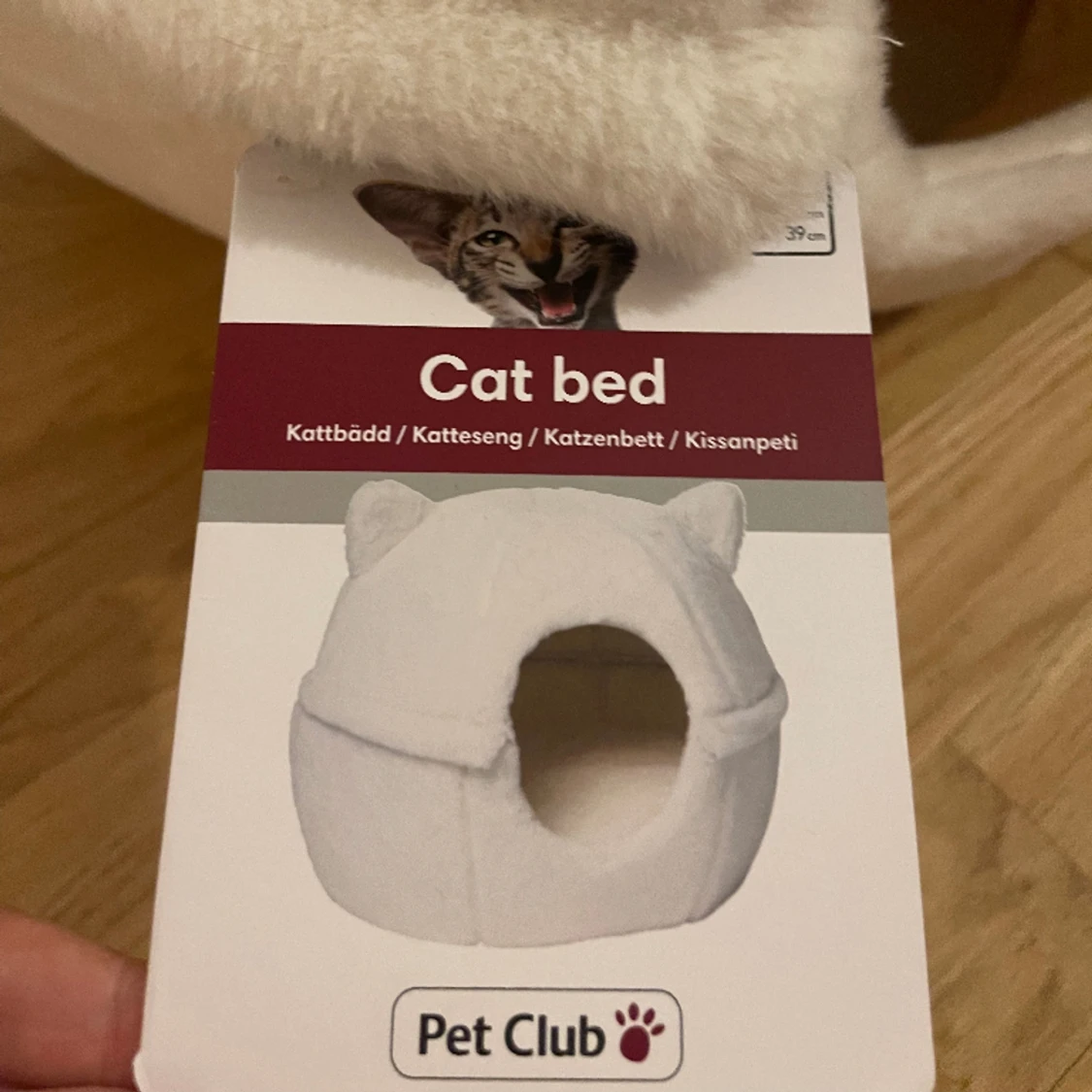 Vikbar katt säng  - 91