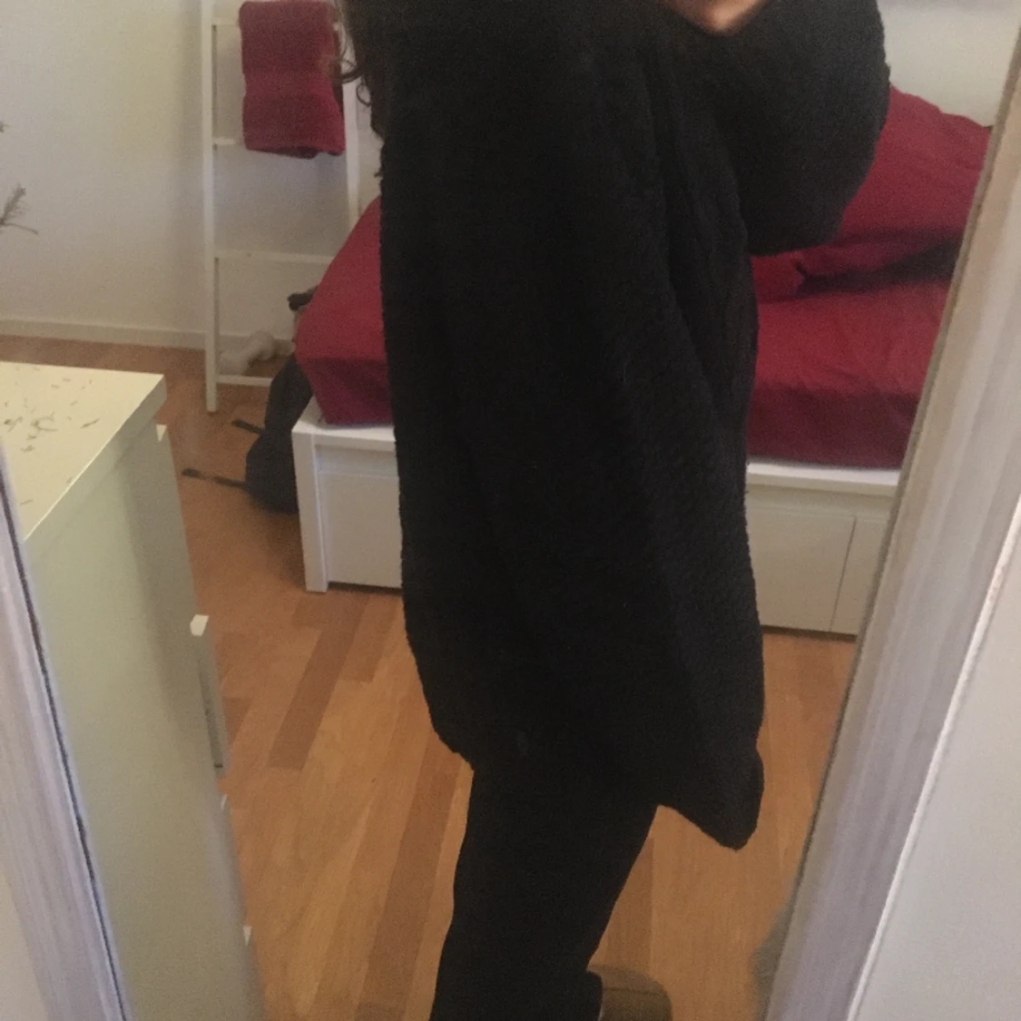 Svart stickad lager 157 - 90