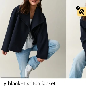 Stitch blanket jacket  - 🩷Gina Tricot  Stitch blanket jacket 🩷Storlek 158/164 Men passar som en xs/s I nyskick  🩷Nypris 400kr Mitt pris 300kr 🩷 Köpte fel storlek och nu är det försent att skicka tillbaks så provar här 