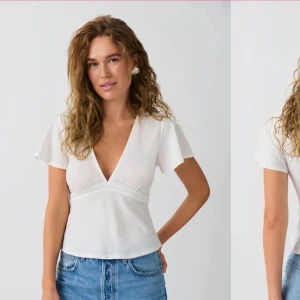 Tie top - Säljer denna sjukt söta toppen som man knyter där bak, tyvärr är den för stor för mig.