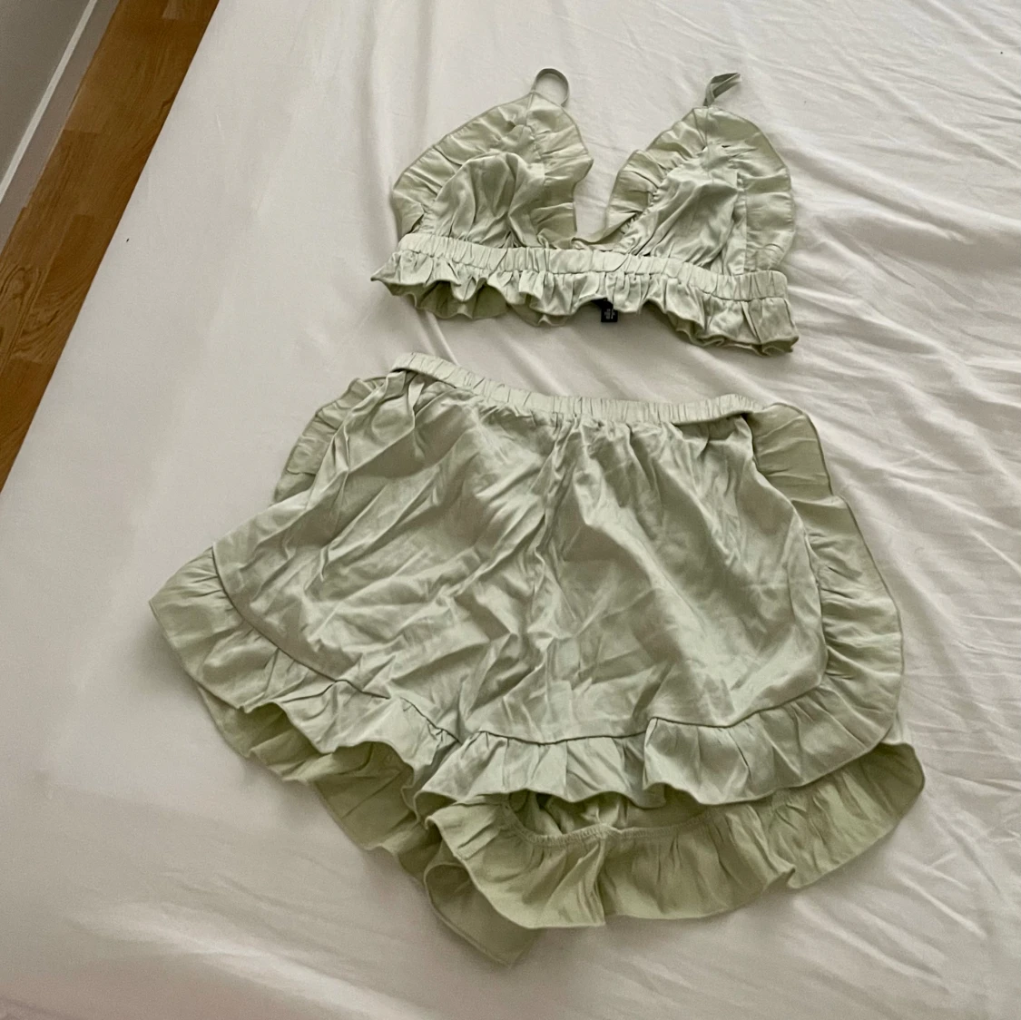 Pyjamas topp och shorts set 