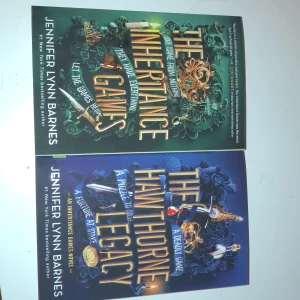 The inheritance game  - Två av de The inheritance game. I helt nytt skick. 