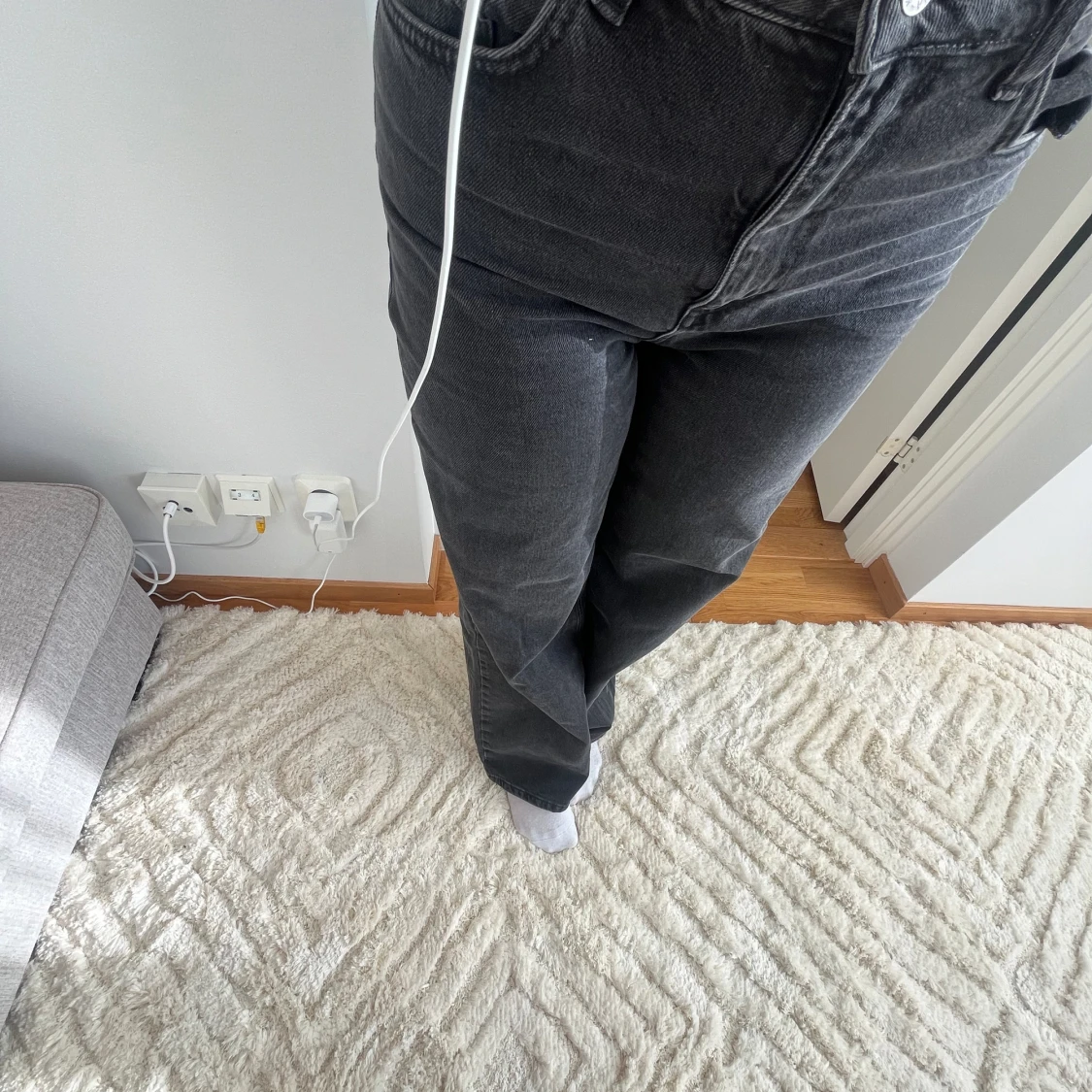 Vida högmidjade JEANS - 91