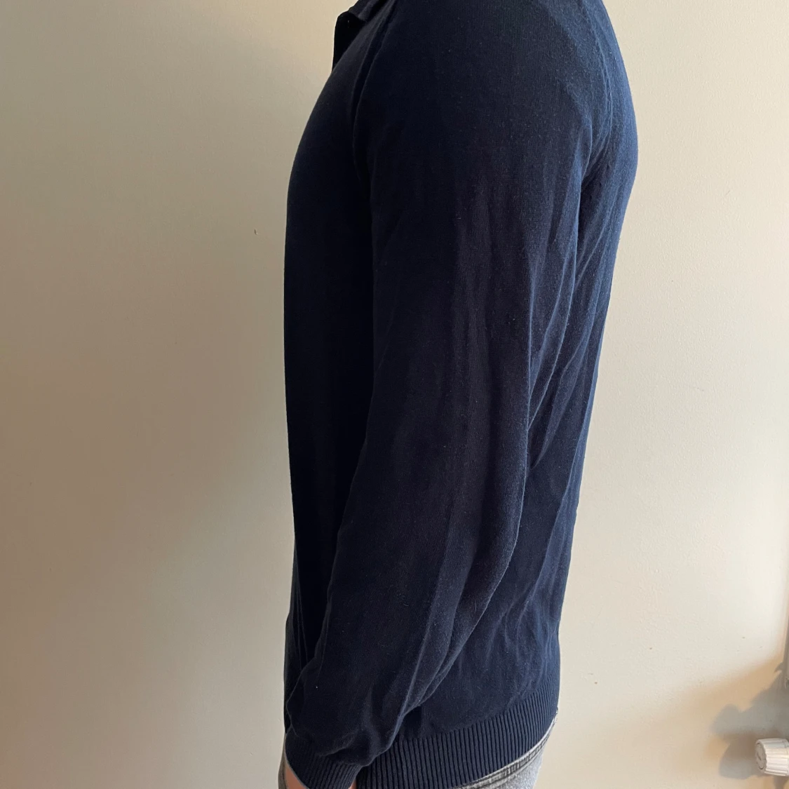 Piké långärmad - 90