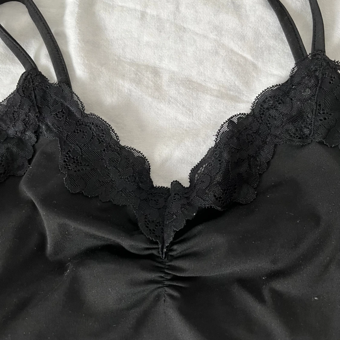 Linne med spets - 90