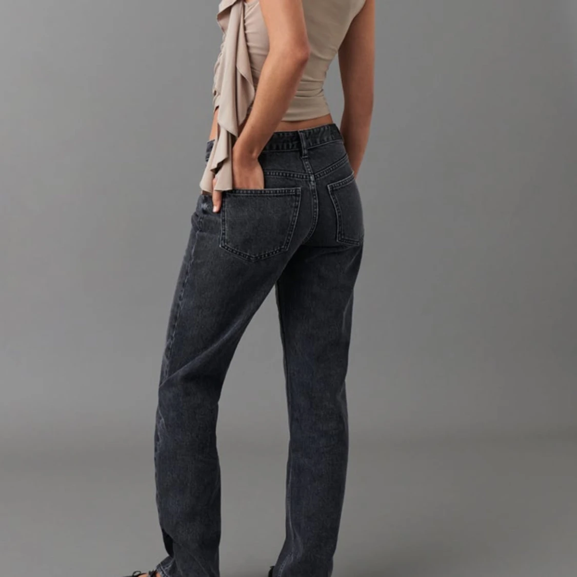 Lowwaist straight jeans  - 1