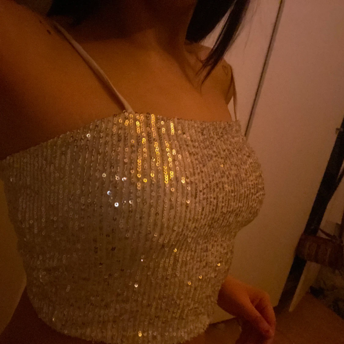 Glittrig topp - 90