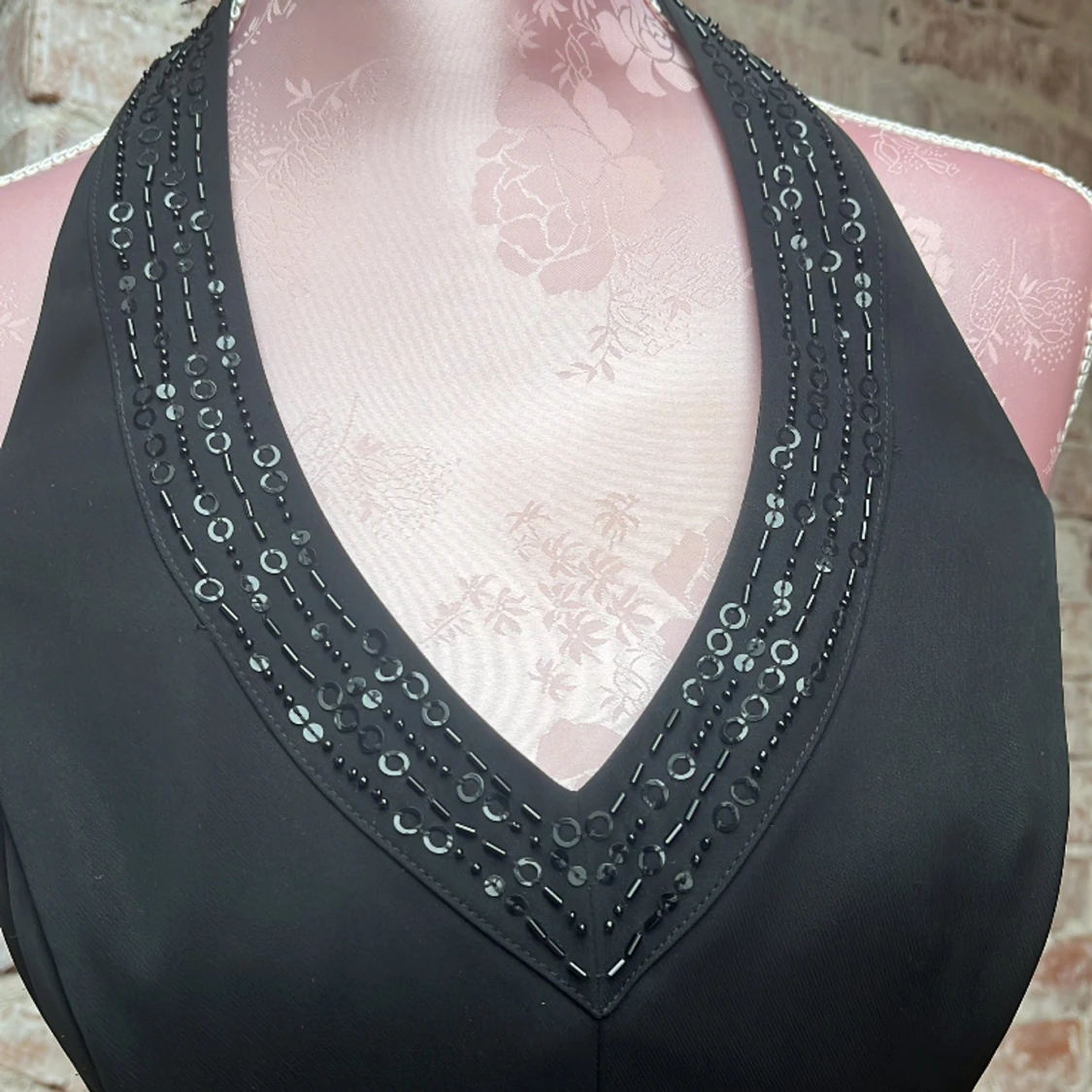 Halterneck topp - 90