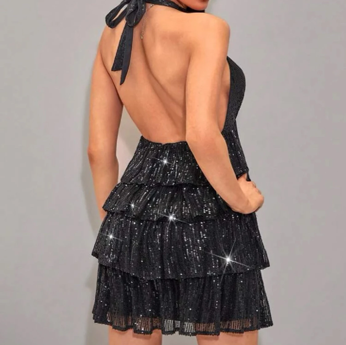 Glitterklänning - 90