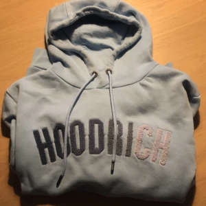 Hoodie från Hoodrich - Ljusblå. Storlek S. Fint skick!