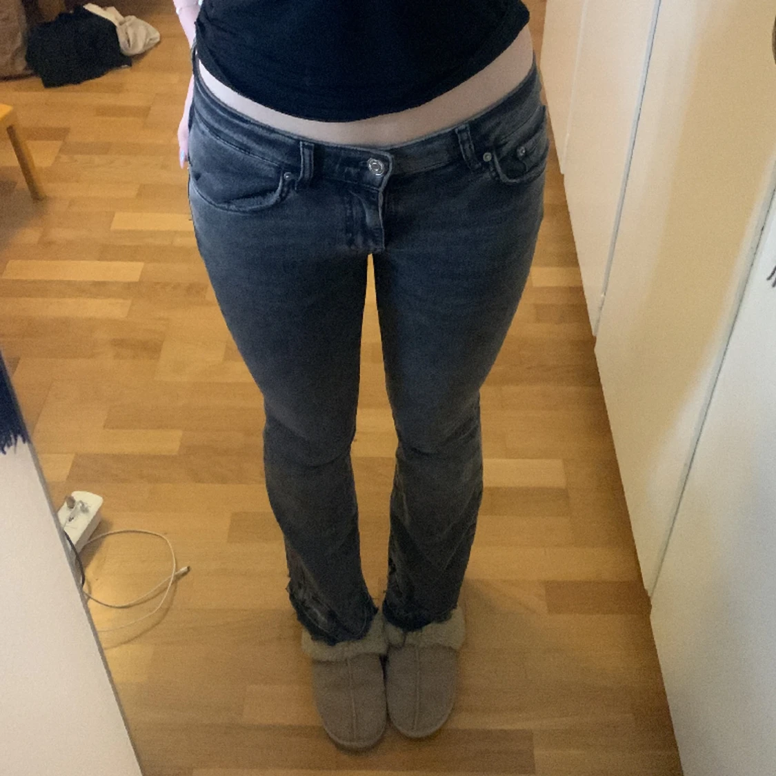 Low Waist Bootcut Jeans