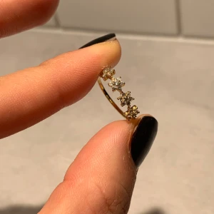 Guldpläterad ring - Ring i guldpläterat silver från Lovinas. Justerbar. 