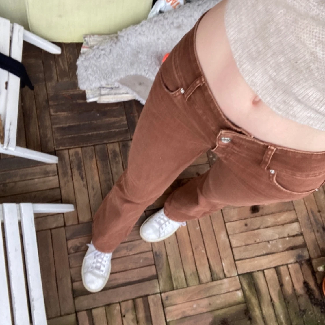 Lågmidjade bootcut jeans - 90