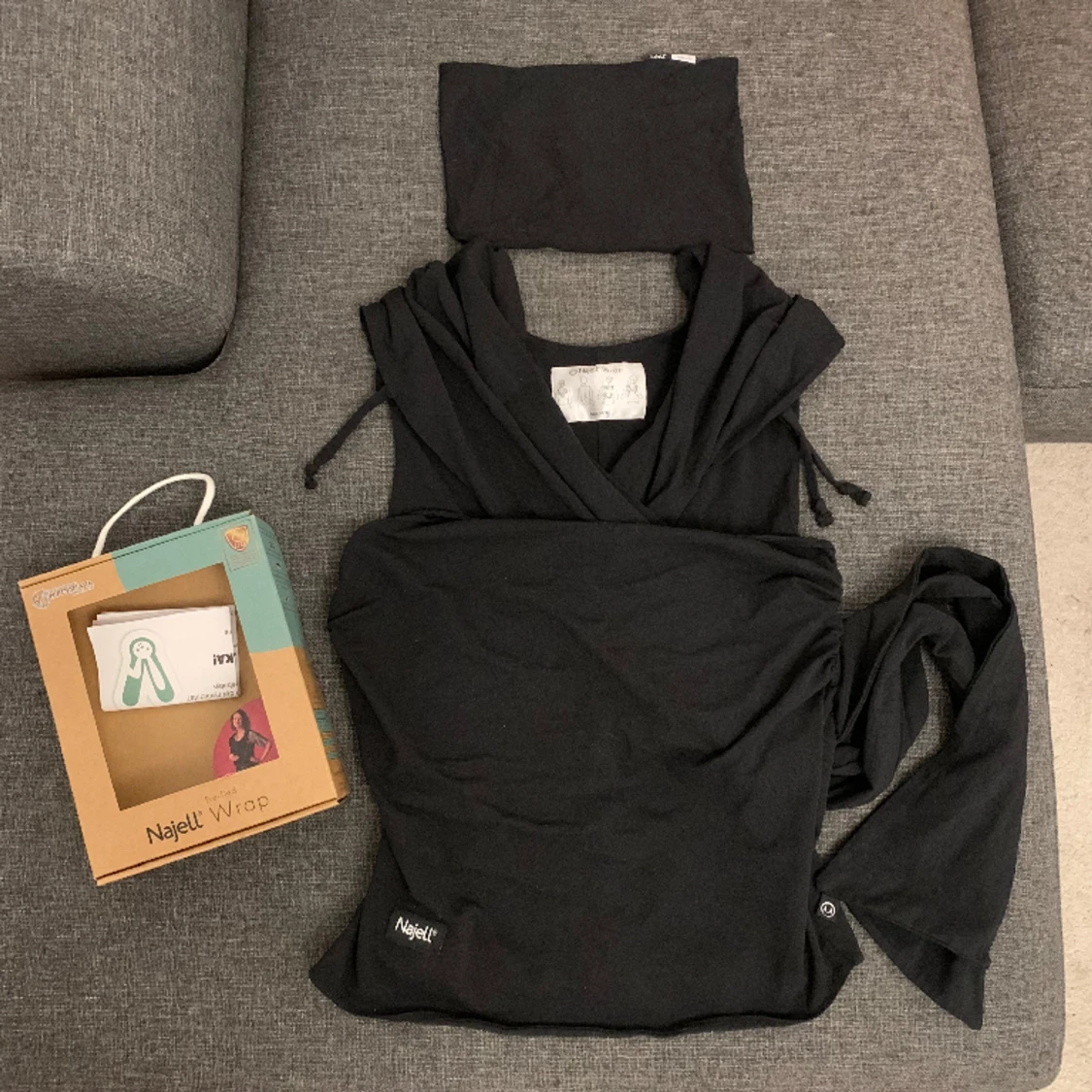 Najell Wrap M/L svart