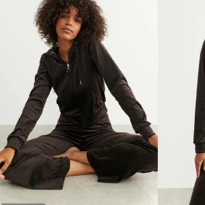 Velour mjukisset - Jätte fint skick Kofta XS Byxor S