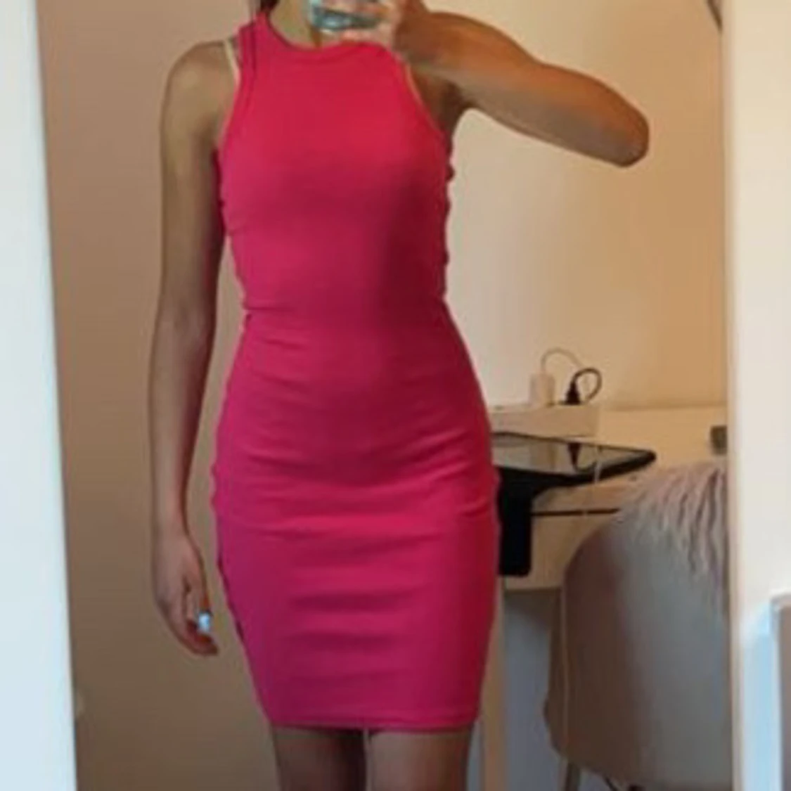 Skrikrosa bodycon 🩷 - 90