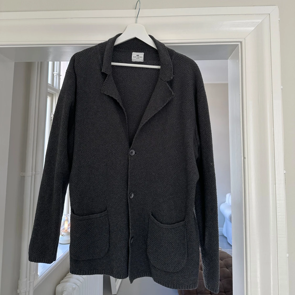 John Henric stickad kavaj/kofta