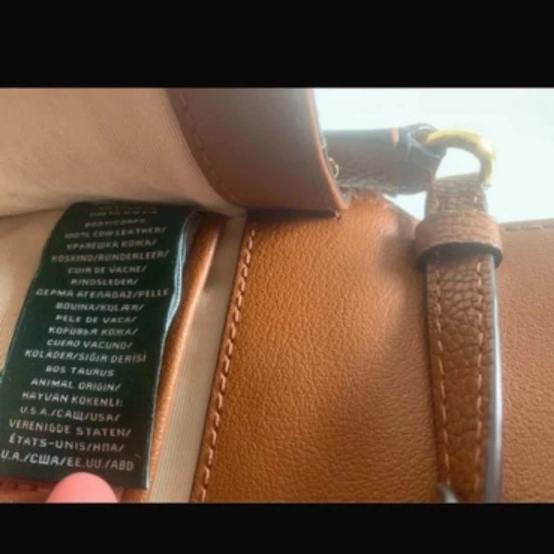 Ralph Lauren läderväska - 93