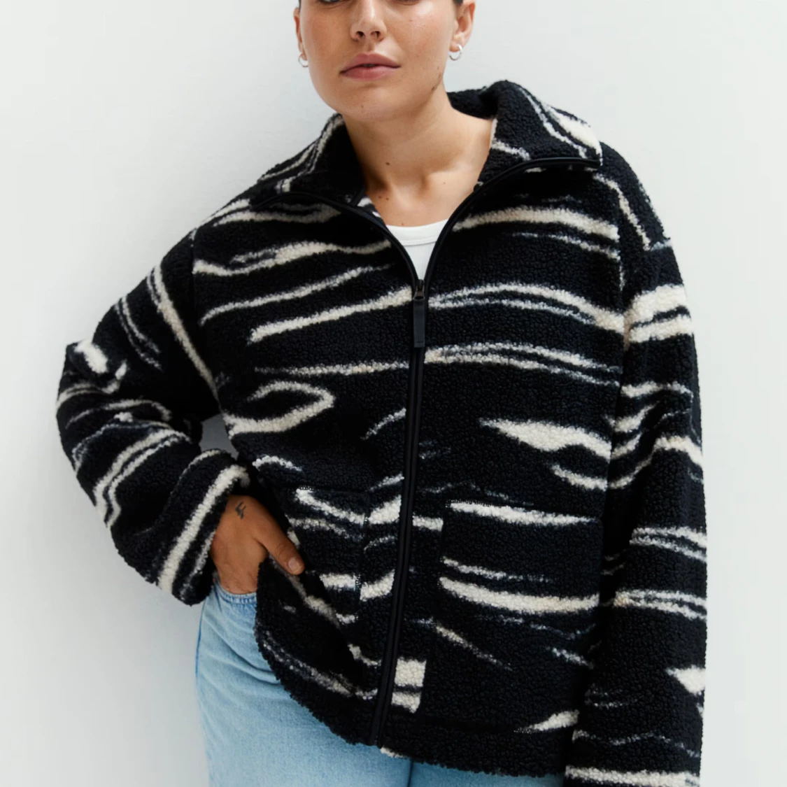 Zebra Teddy jacka