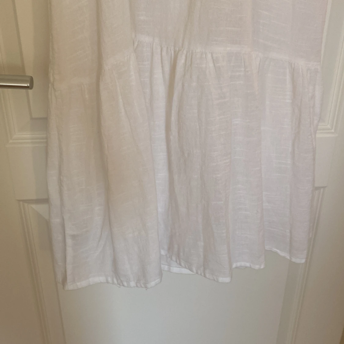 Vit sommar klänning  - 91