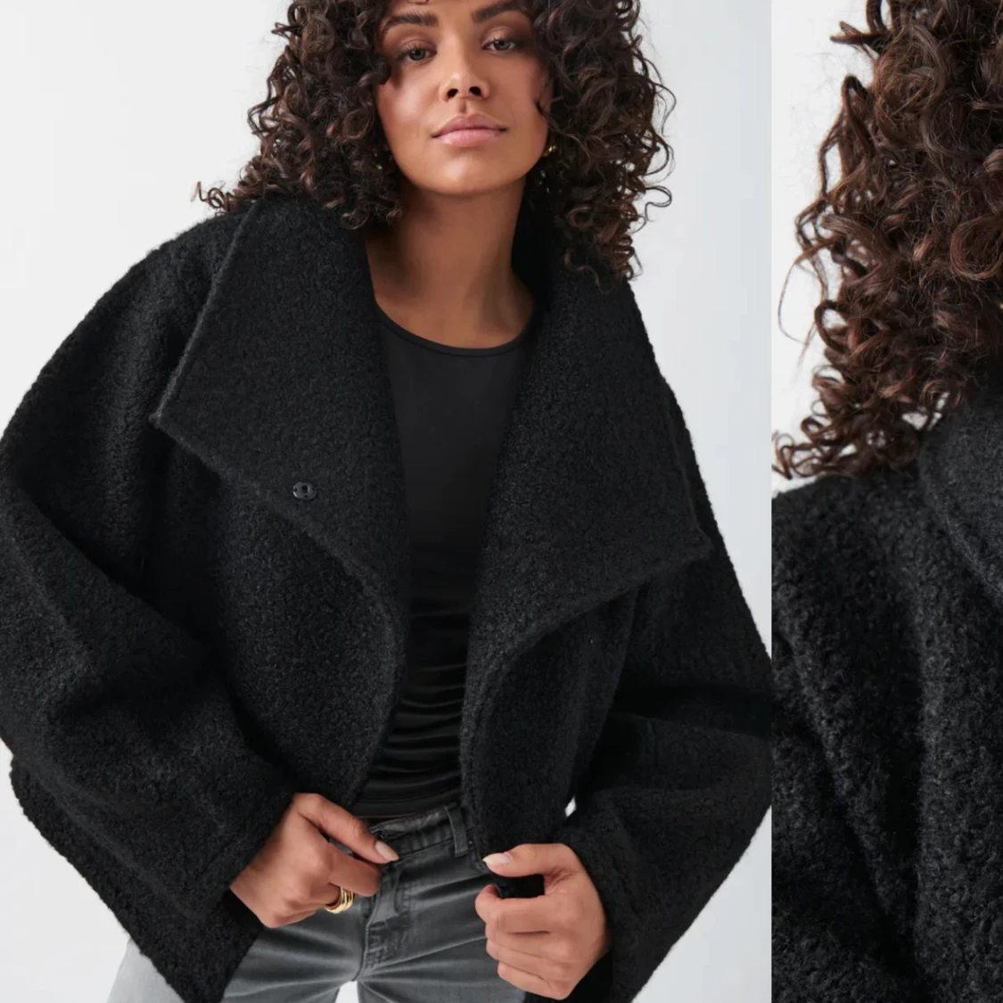 Teddy jacka/ höst jacka