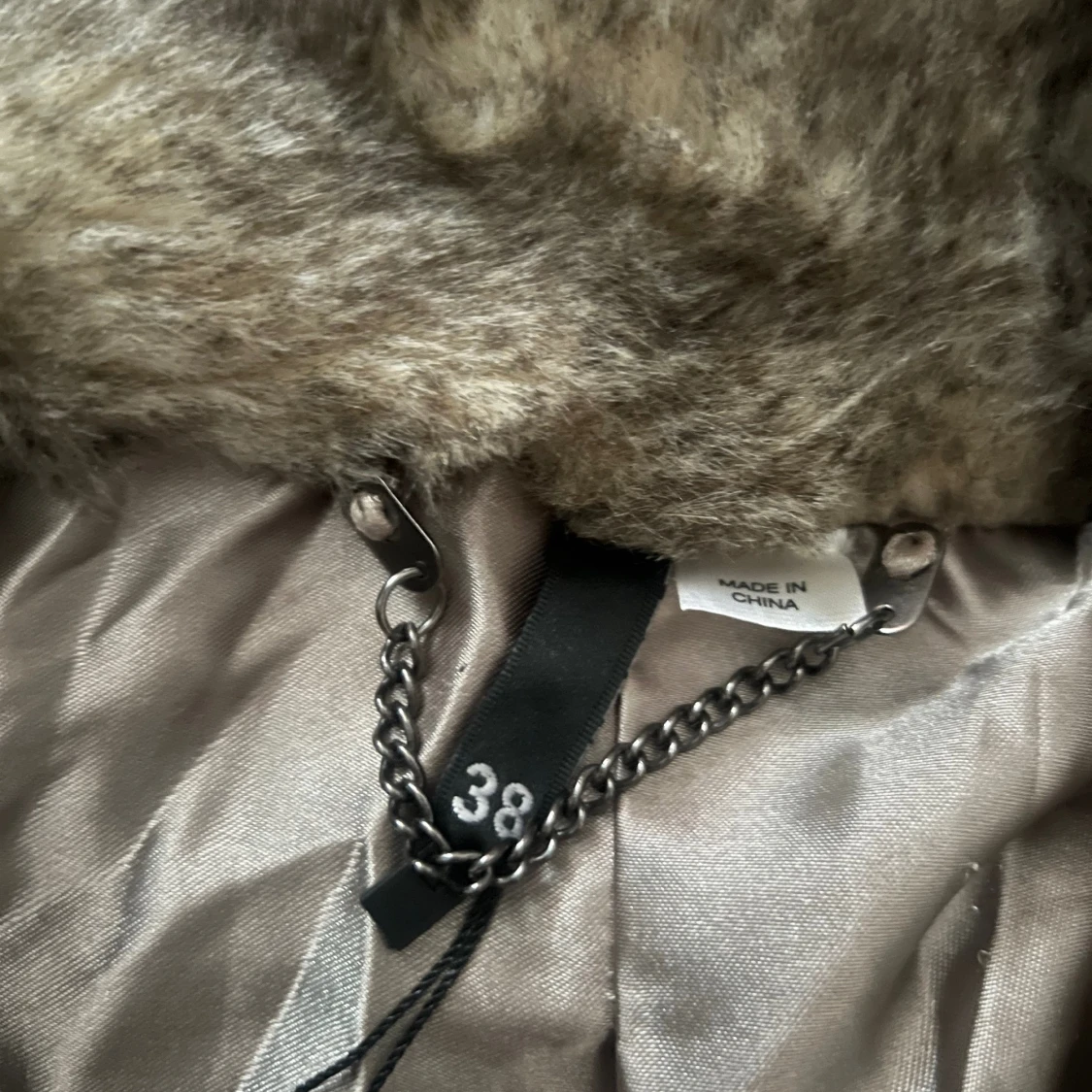 fur jacket / pälsjacka - 90