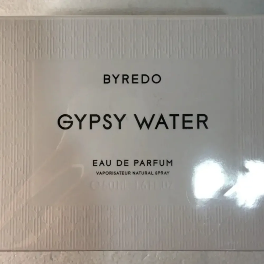 Byredo Gypsy water 50 ml ny inplastad . Accessoarer.