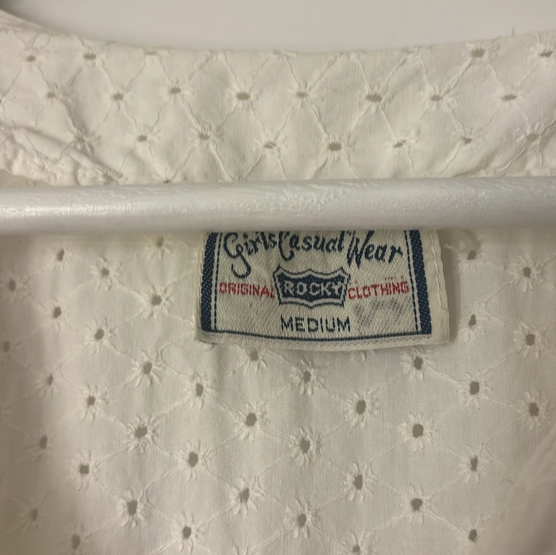 Vit sommarklänning  - 90