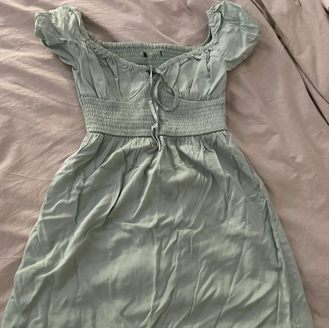 Grön sommarklänning - 90