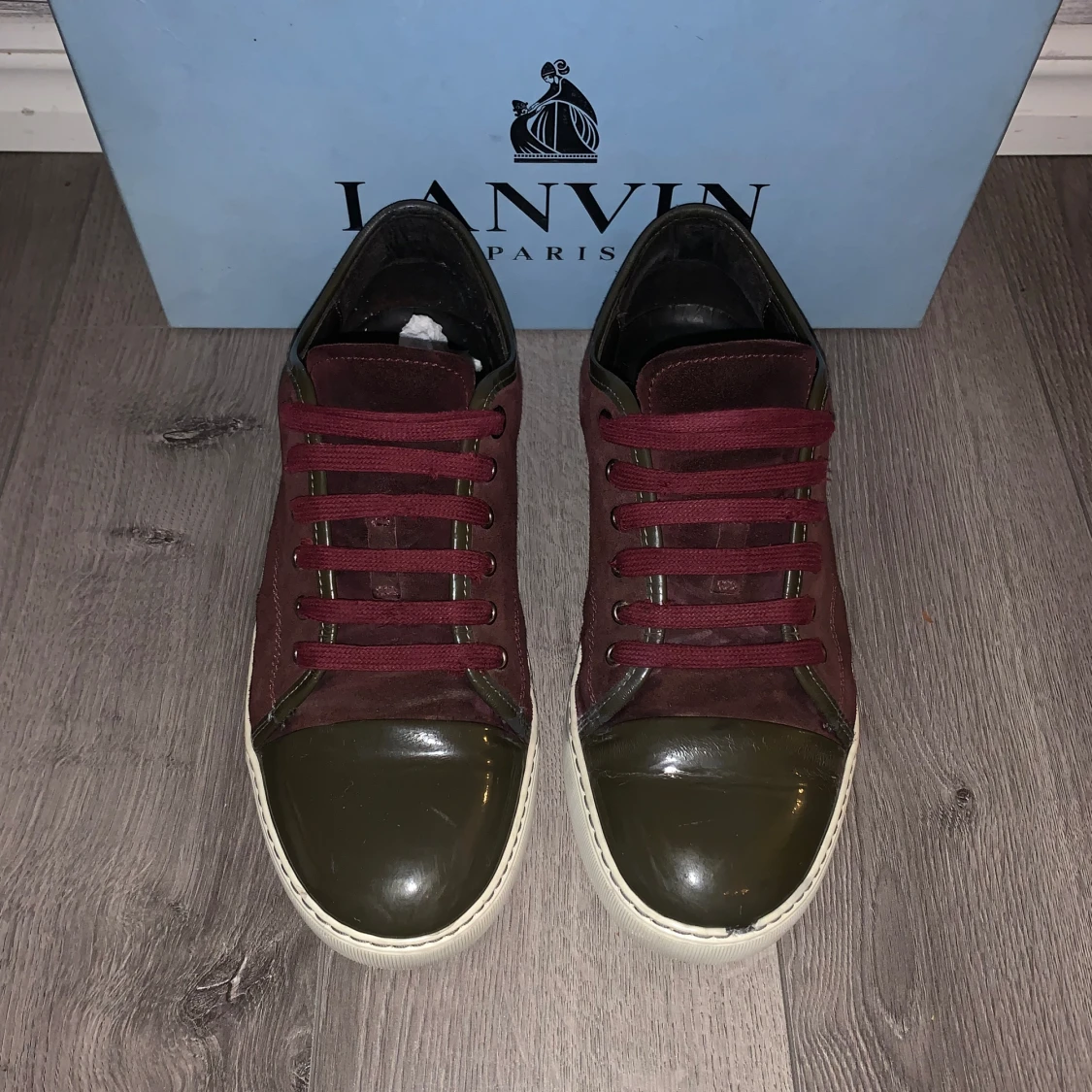 Lanvin cap toe skor - 90
