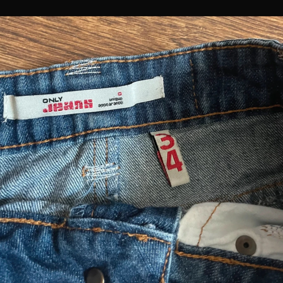 Vintage jeanskjol - 92