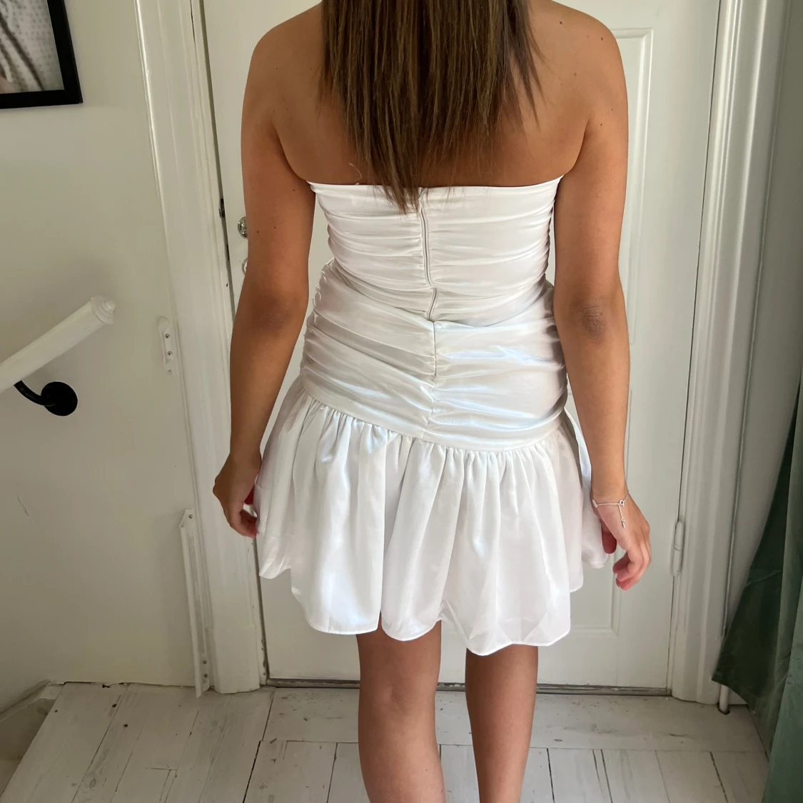 Vit sommarklänning - 91