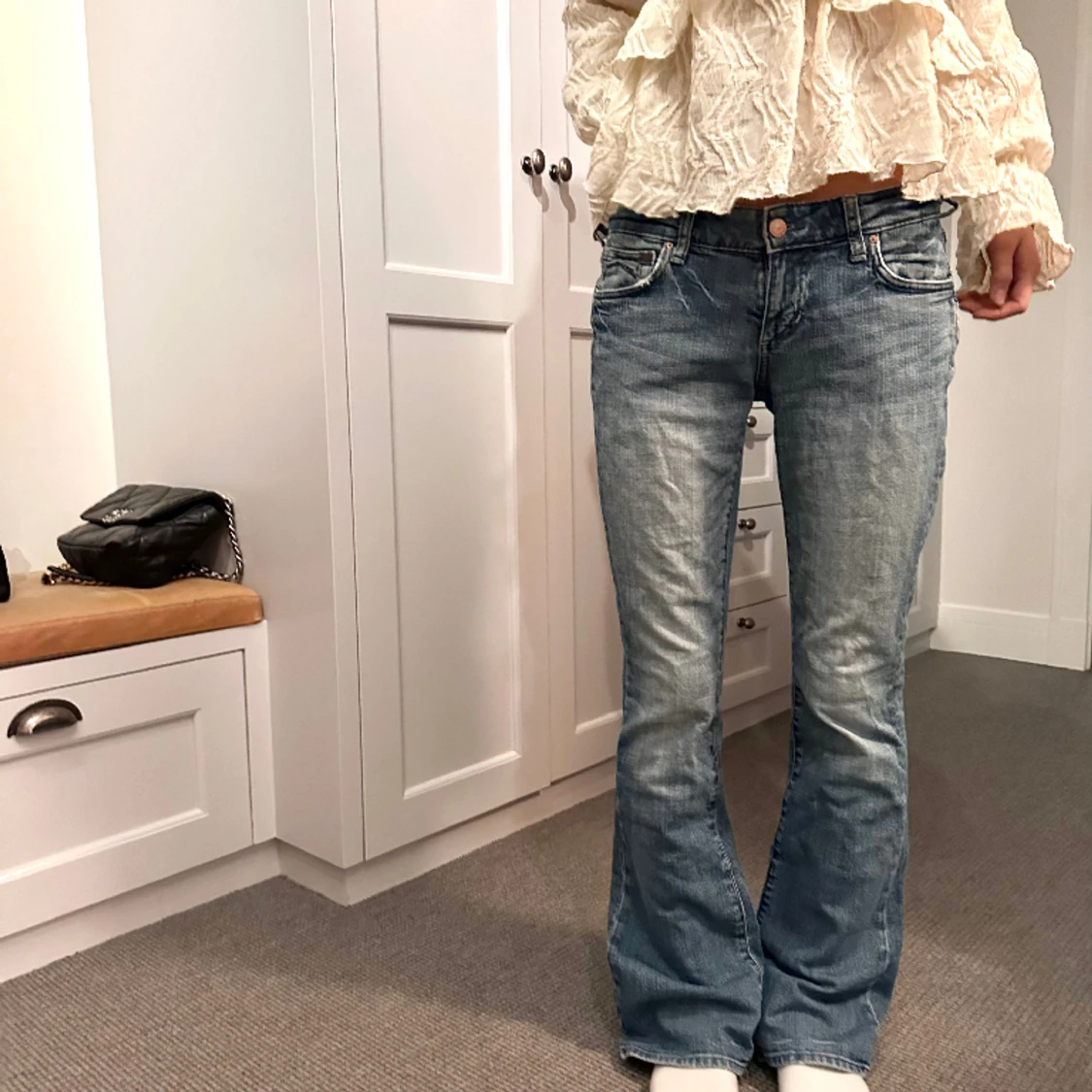 Lågmidjade jeans - 90